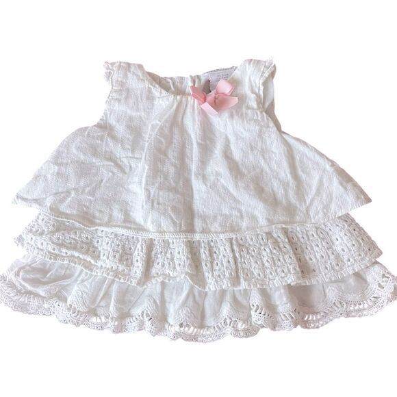 Baby Girl Floral Ruffled Dresses Bundle - Picture 4 of 6